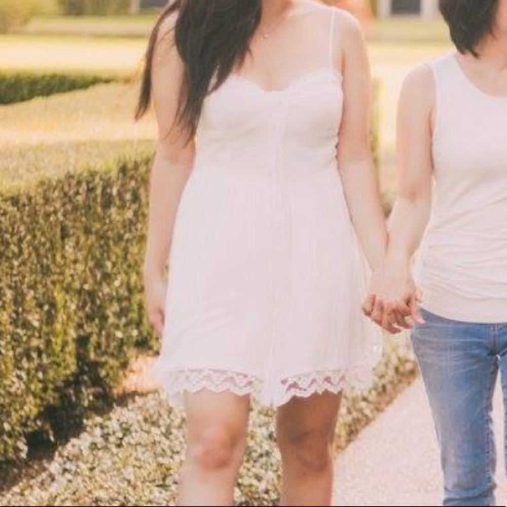 Lacy vintage cami dress